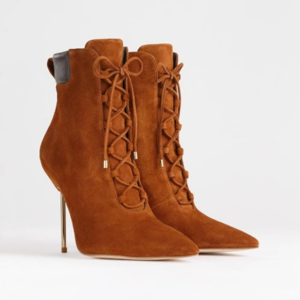 Good American Scandal Heeled Boots